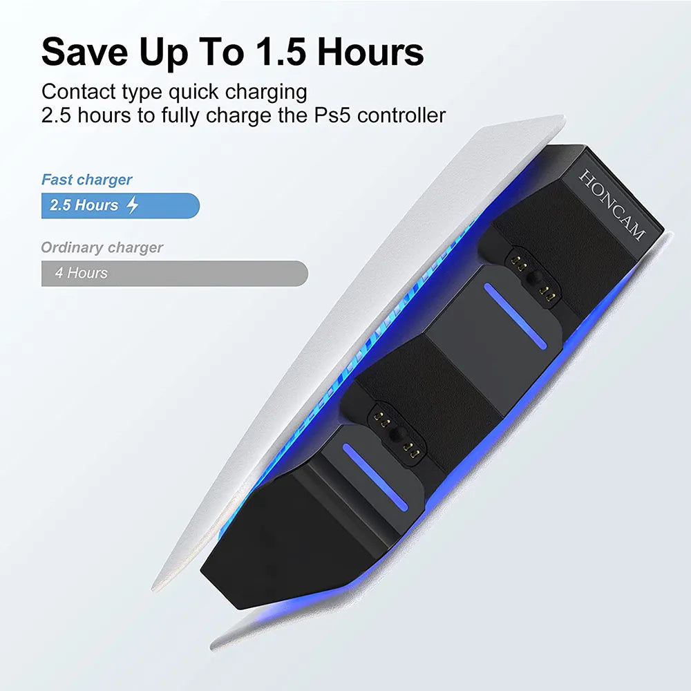 Dock Wireless Charger Stand for PlayStation