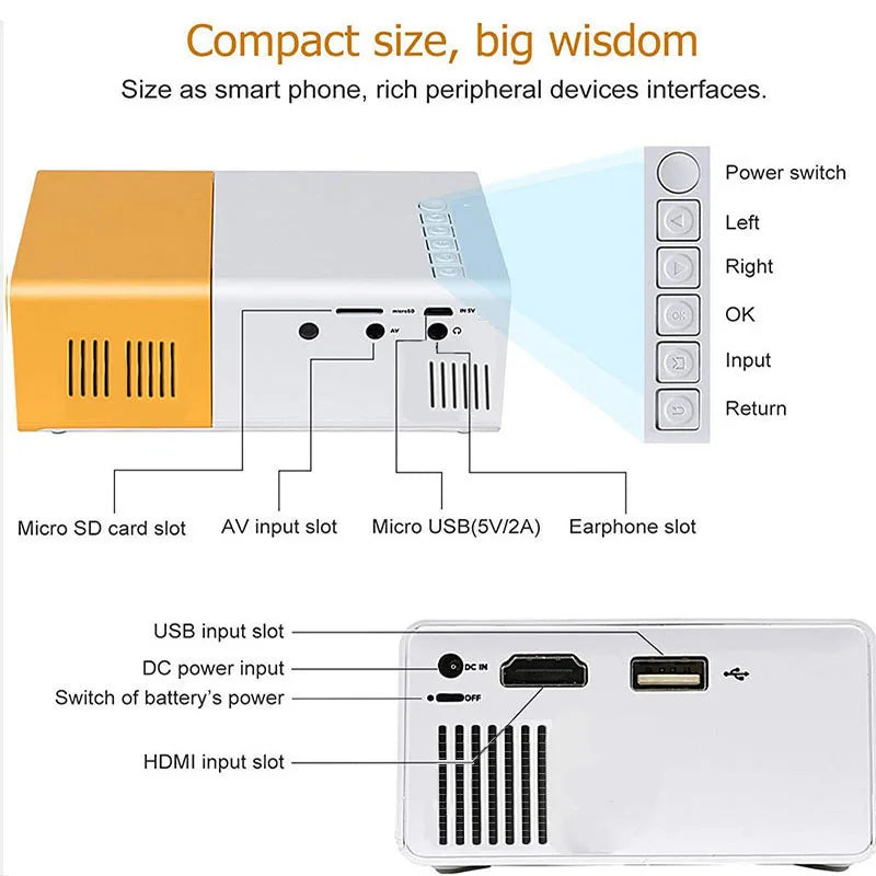 Mini Portable Projector