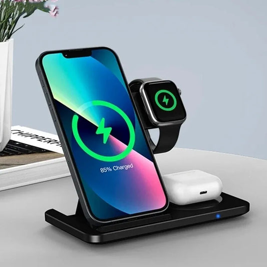 3 in 1 Wireless Foldable Charging Station